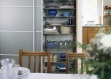 Гардеробная Elfa на кухне